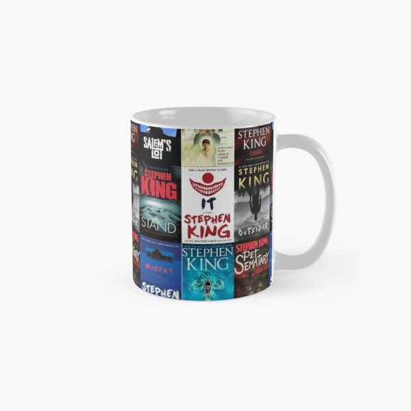 Coffee Tea Photos - Stephen King Books Design Classic Mug