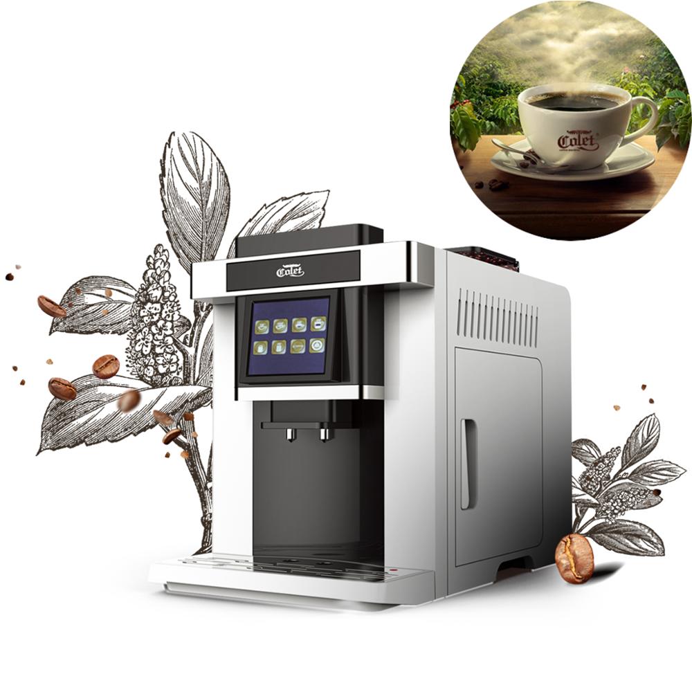 Coffee&Tea House Menu - 230/110V 1300W 4 Languages Espresso Maker