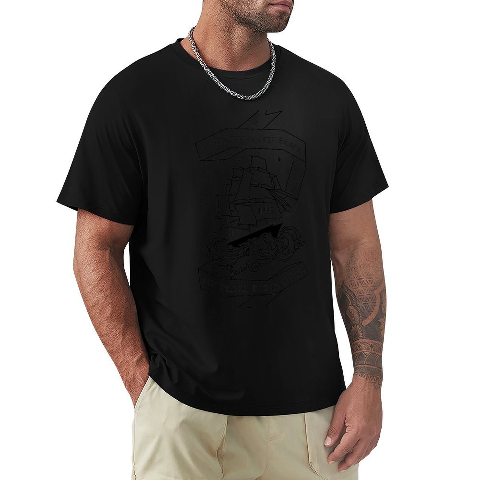 Coffee Tea Knits - I Like my Coffee Black and