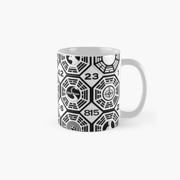 Coffee Tea Photos - Lost Dharma Stations With The Numbers