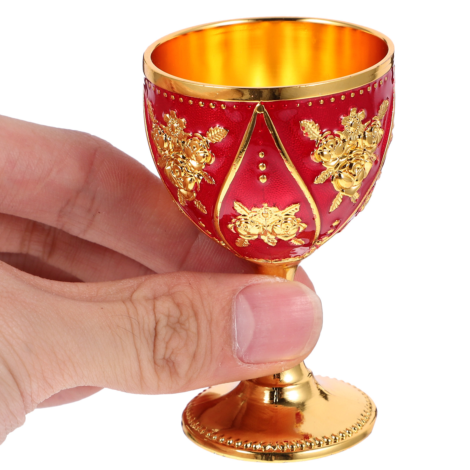 Coffee And Tea Bar - Vintage Metal Liquor Cup Small Alloy