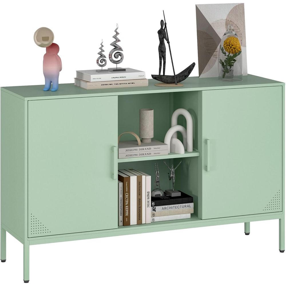 Coffee&Tea House Menu - Green 65 Inch TV Stand with