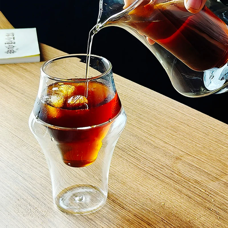 Double Wall Glass Espresso Cof - Coffee And Tea Bar ulasan dan harga