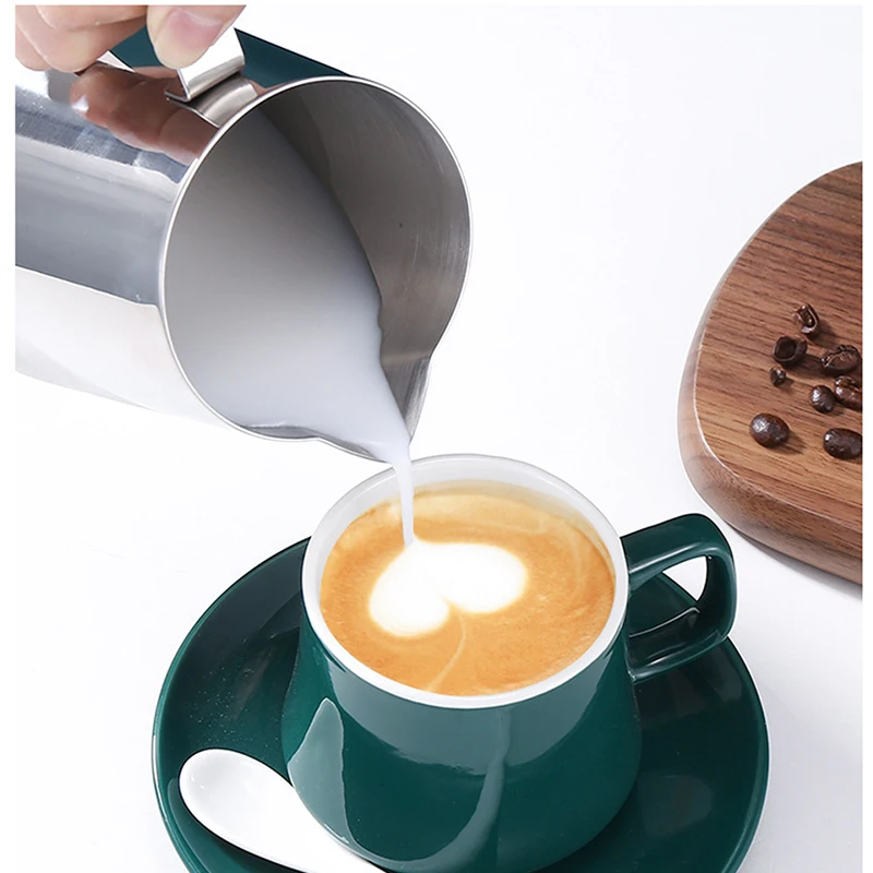 Coffee Milk Frothing Jug Latte - Barista Milk Jug ulasan dan harga
