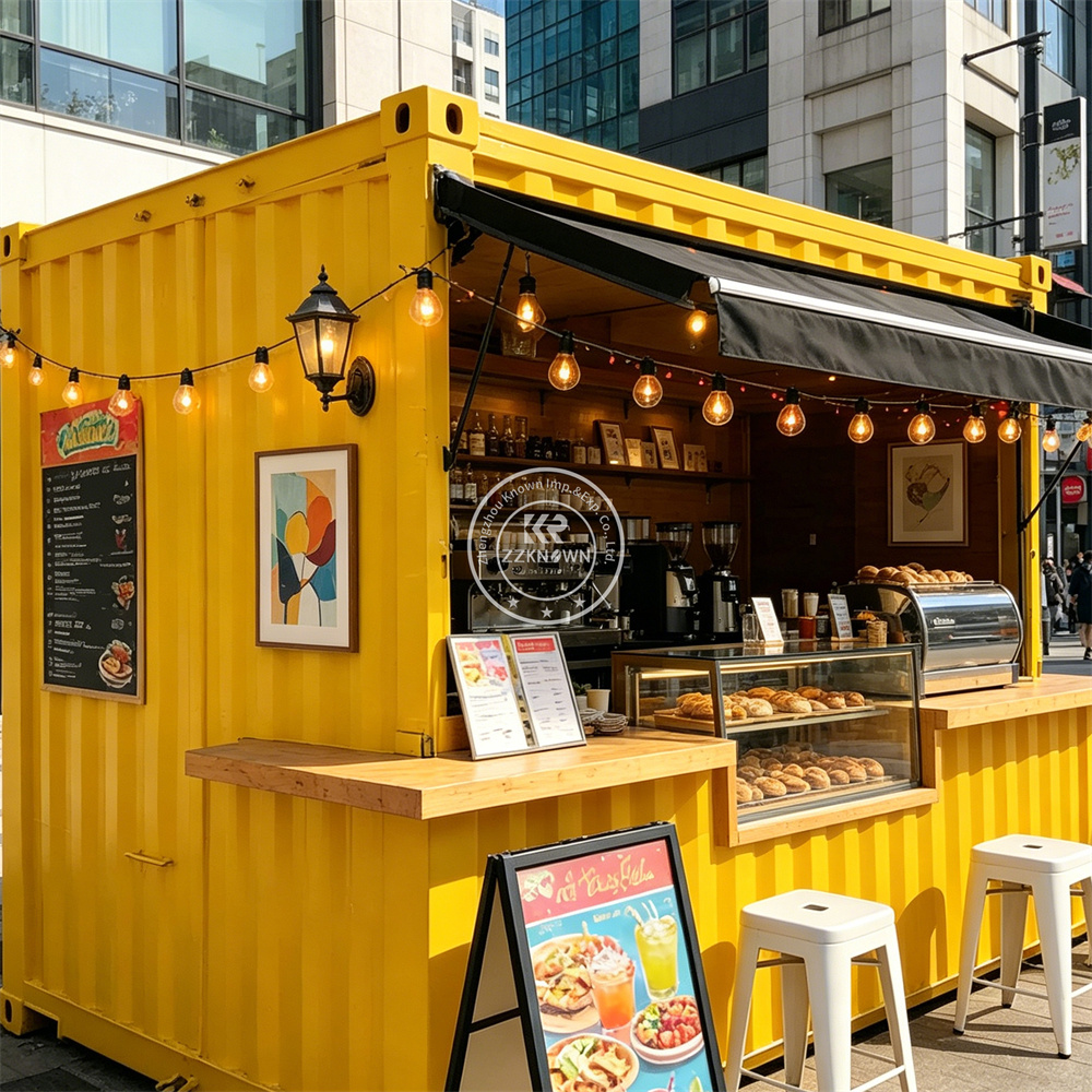Customized Mobile Container Fo - Tea Coffee Set Up ulasan dan harga
