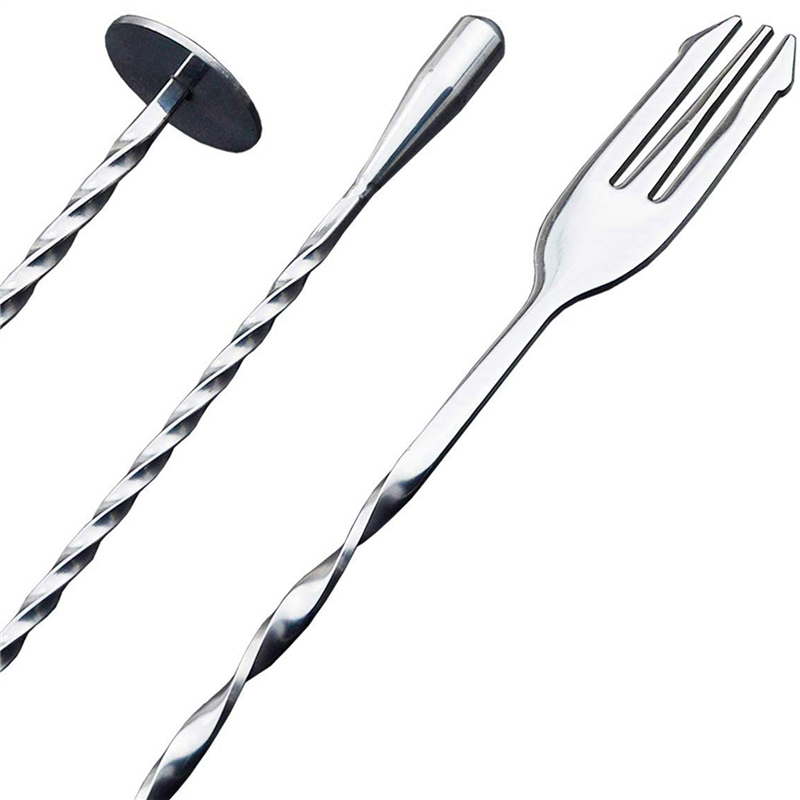 AB35-12 Pcs Extra Long Mixing  - Coffee Tea Spoon ulasan dan harga
