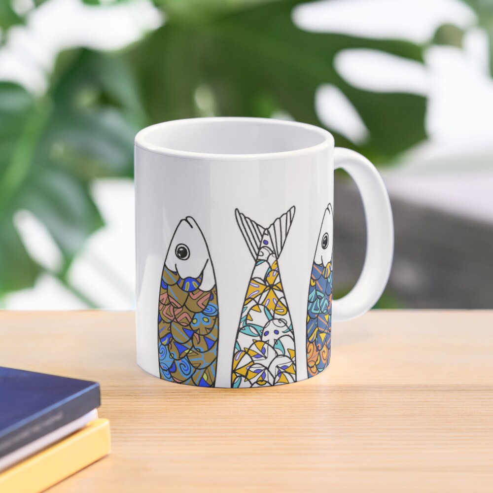 Sardines Portugal Classic  Mug - Coffee Tea Photos ulasan dan harga