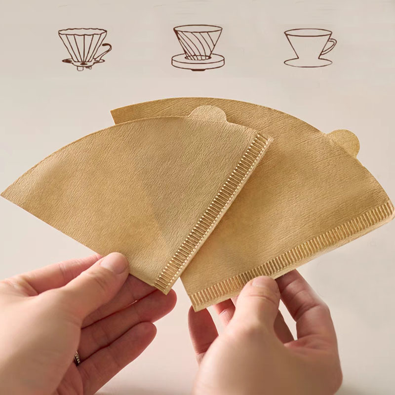 100pcs Coffee Filter Paper Dis - Coffee Tea Paper Cups ulasan dan harga