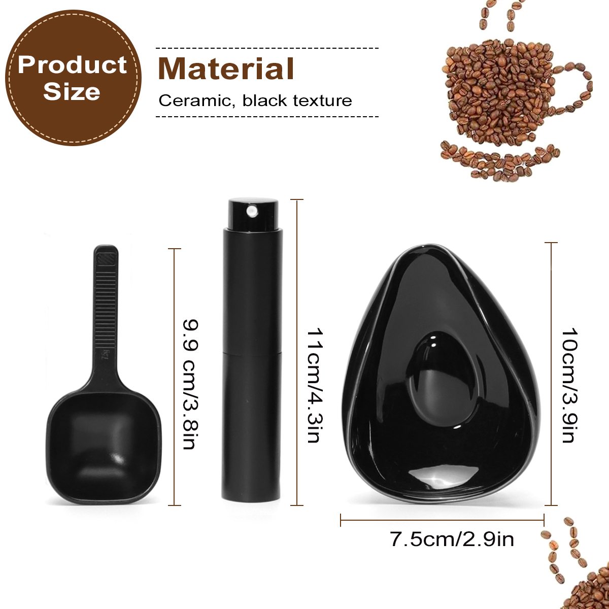 Leeseph Coffee Bean Dosing Cup - Coffee Tea Beans ulasan dan harga