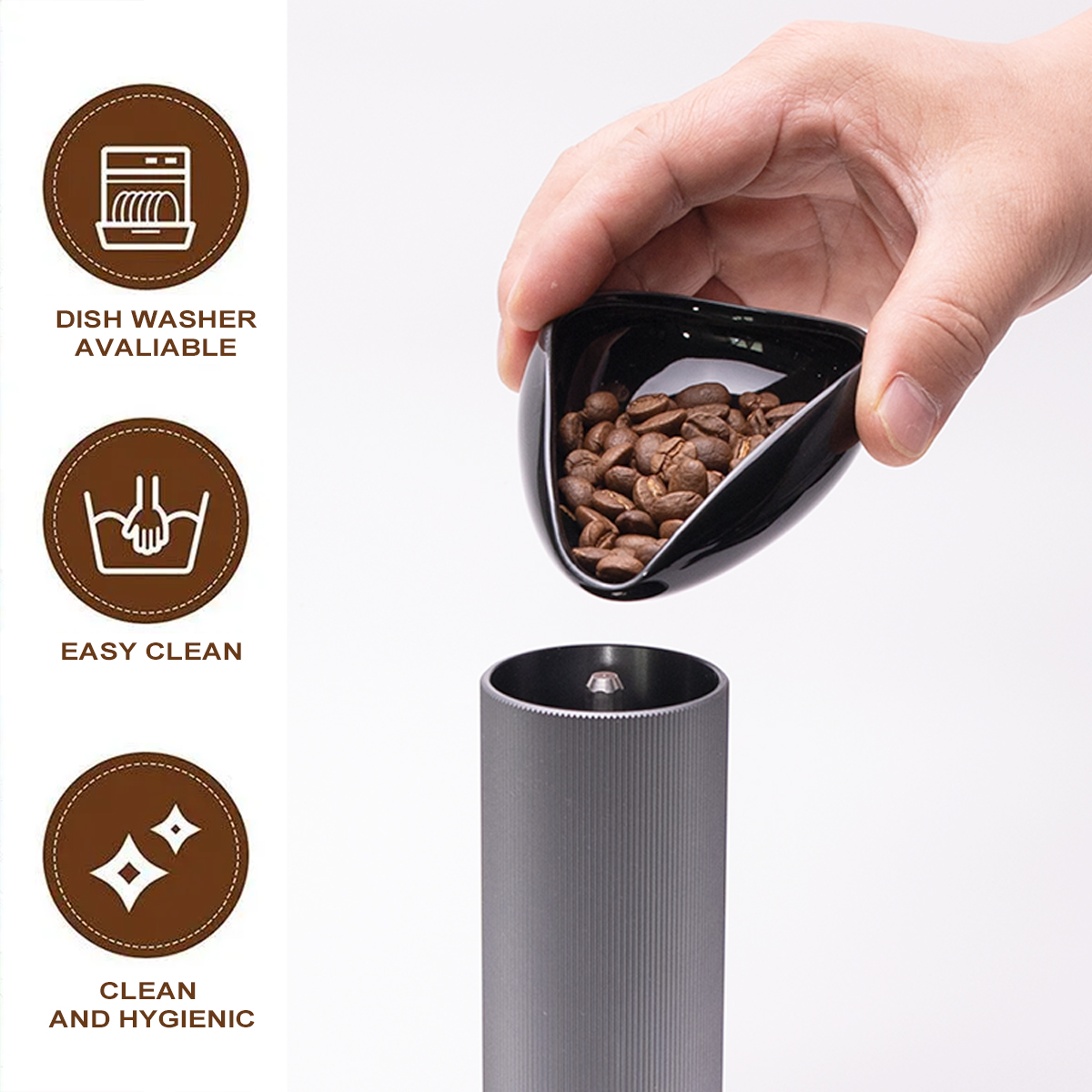 Leeseph Coffee Bean Dosing Cup - Coffee Tea Beans ulasan dan harga