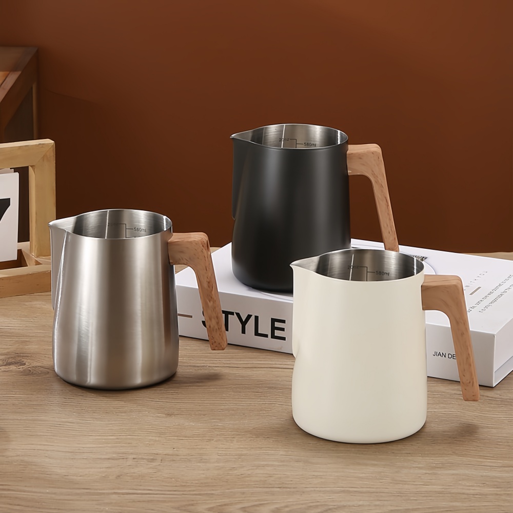Coffee Milk Frothing Pitcher J - Barista Milk Jug ulasan dan harga
