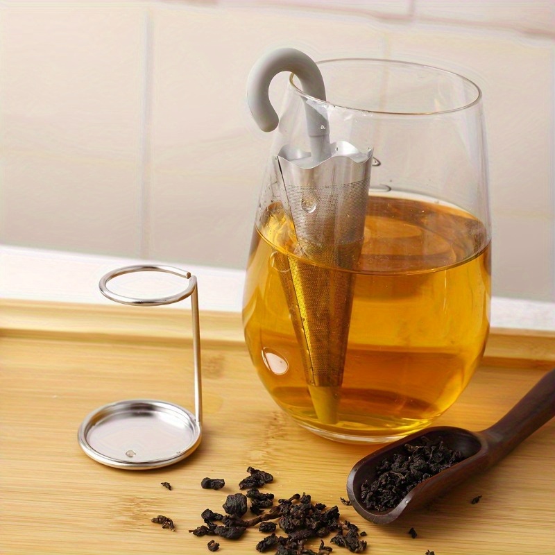 1pc Reusable Umbrella Tea Infu - Tea Strainer Mesh ulasan dan harga