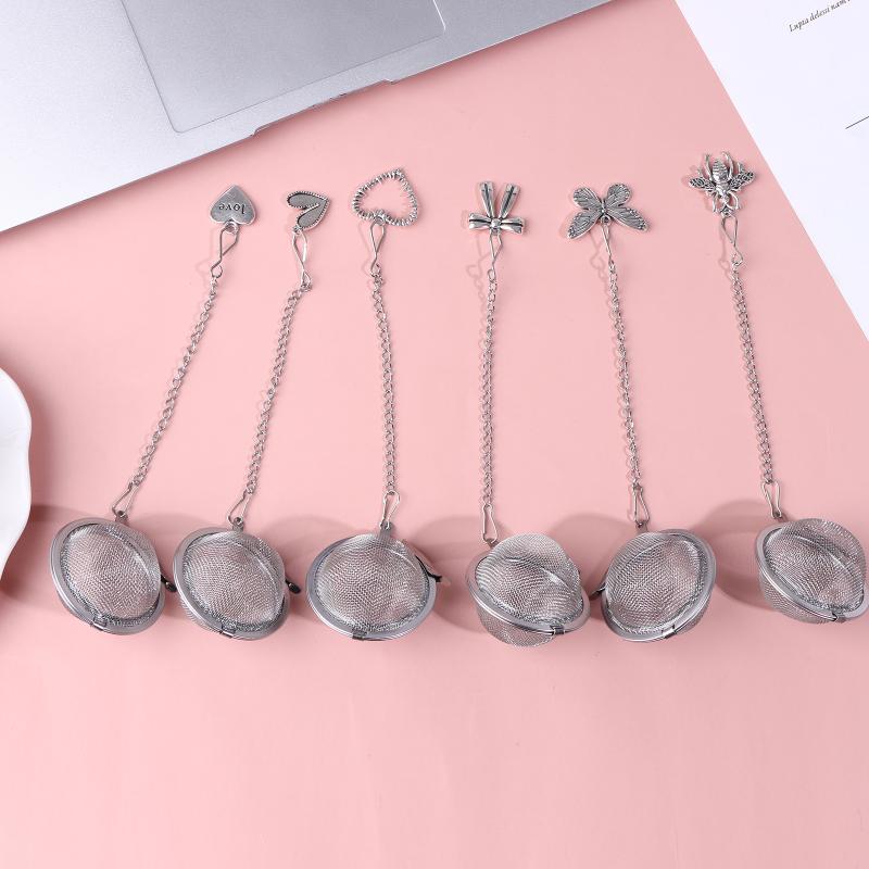 *2Pcs Stainless Steel Tea Infu - Tea Strainer Mesh ulasan dan harga