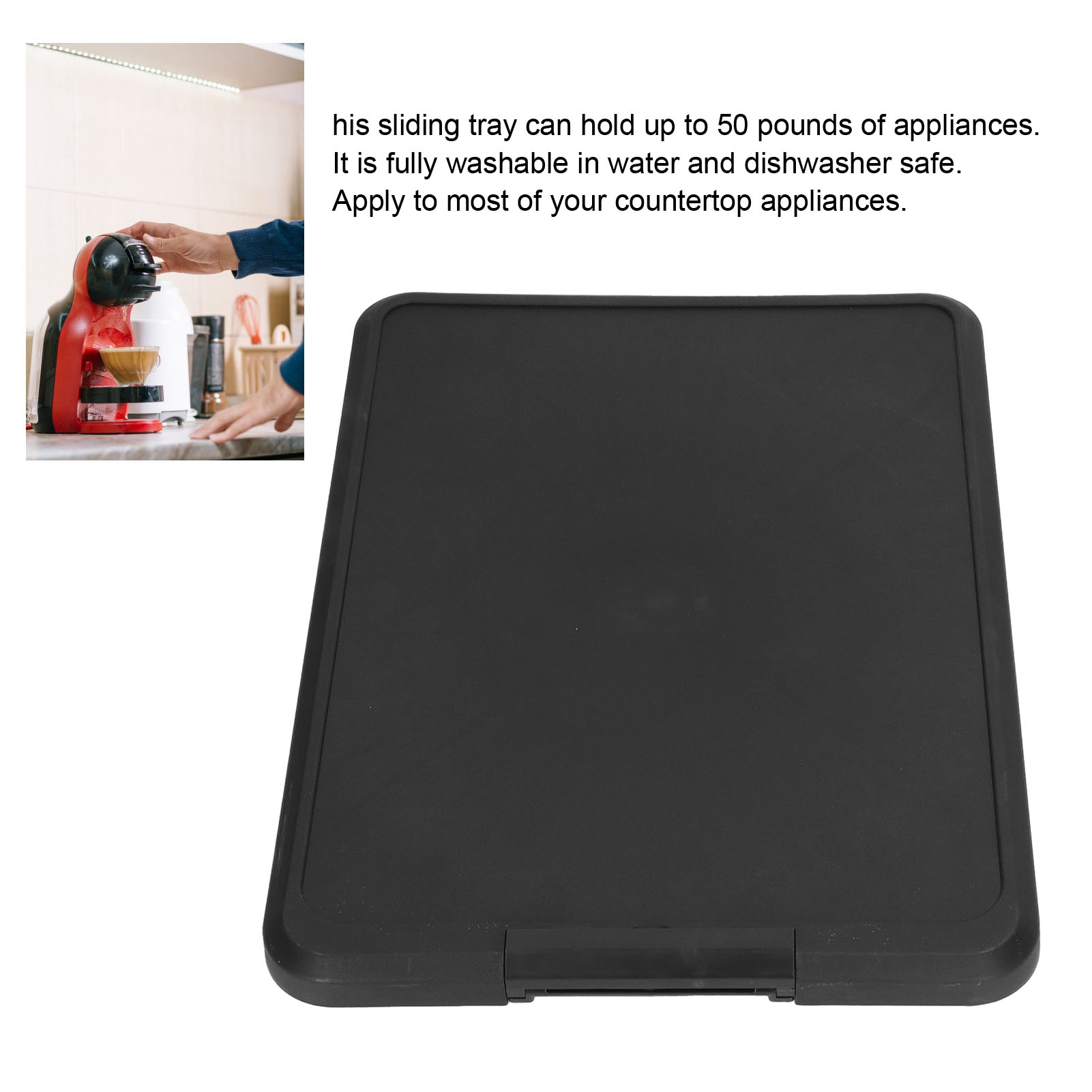Kitchen Appliance Sliding Tray - Coffee&Tea House Menu ulasan dan harga