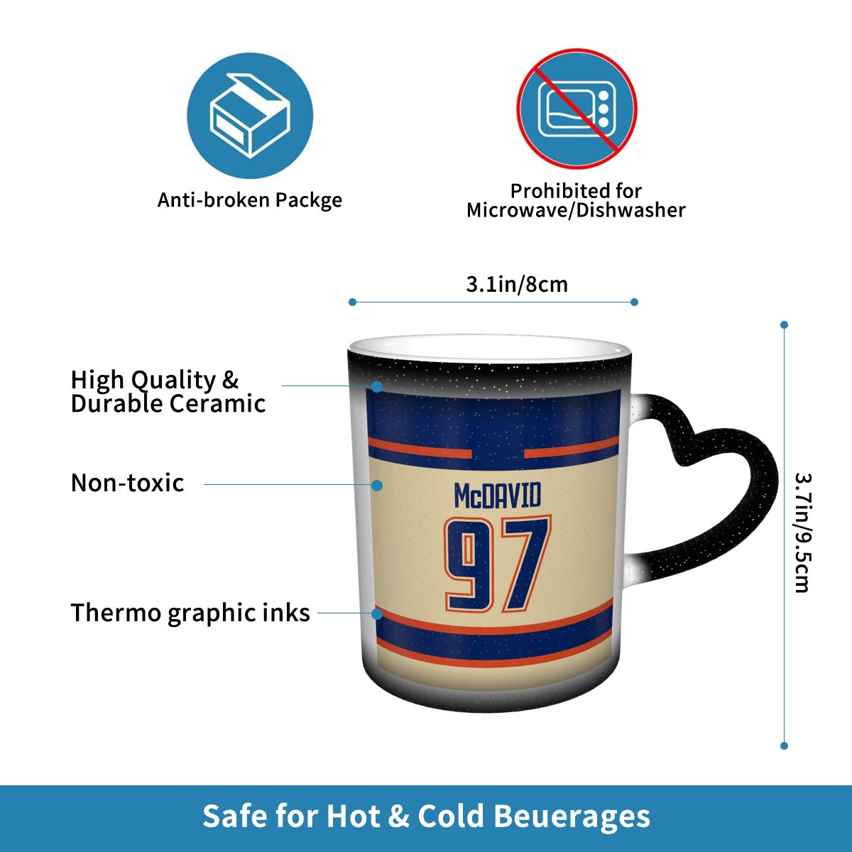 Connor McDavid Alternate Mug F - Alternative To Coffee And Tea ulasan dan harga
