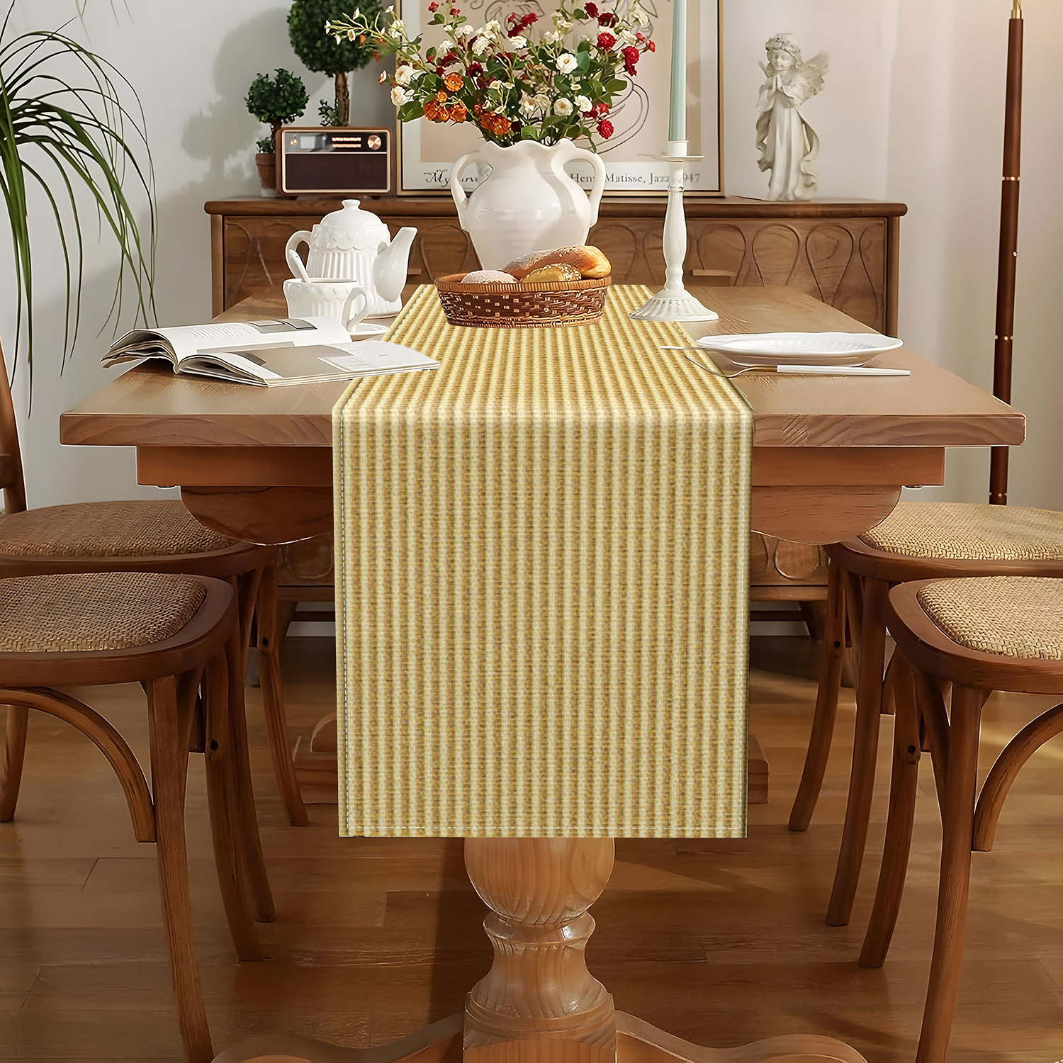 1 Piece of Simple Striped Wove - Alternative To Coffee And Tea ulasan dan harga