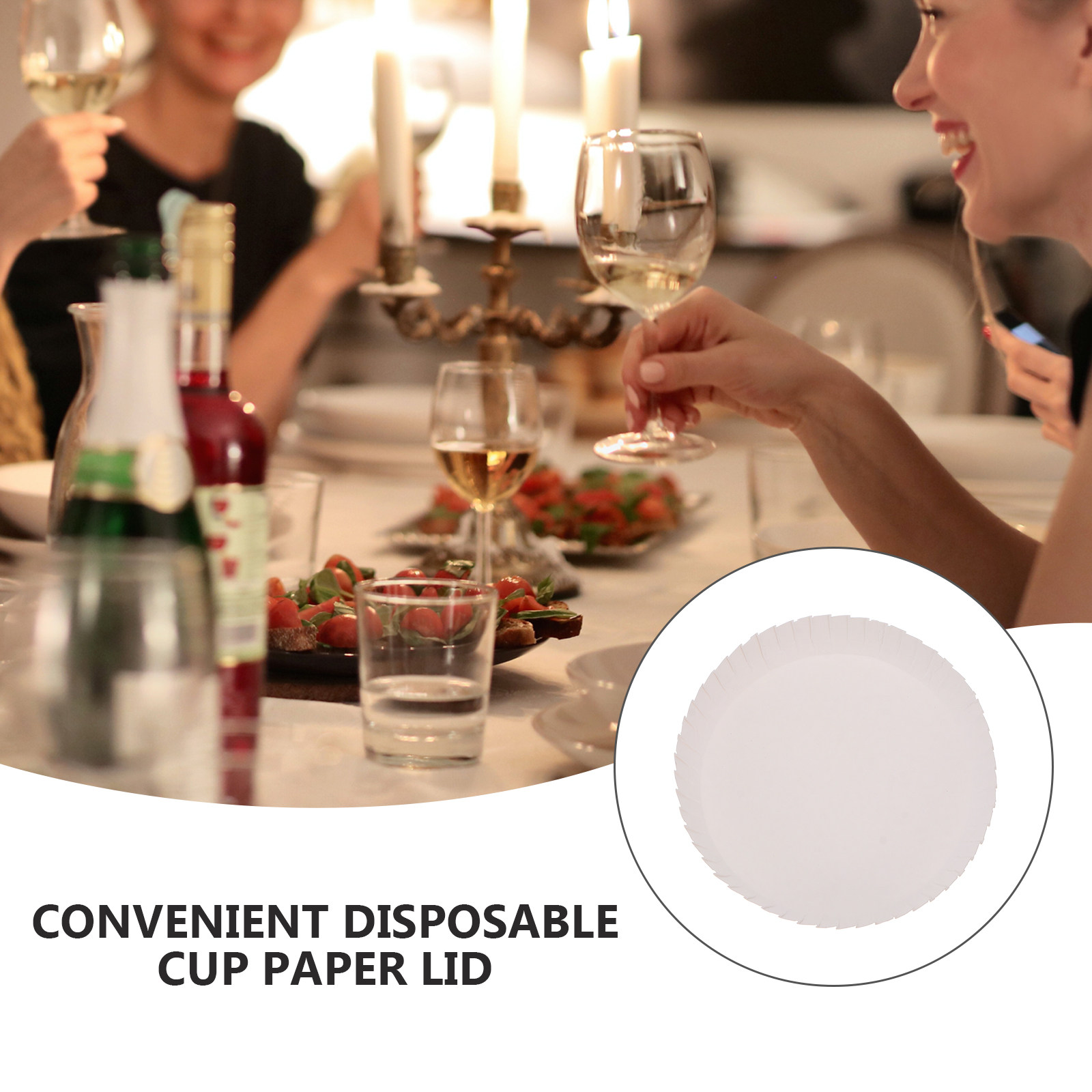 100Pcs Disposable Paper Cup Li - Coffee Tea Paper Cups ulasan dan harga