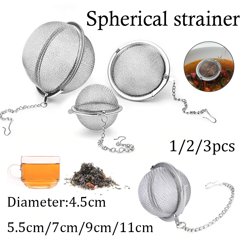 1-5pcs Tea Infuser Stainlesss  - Tea Strainer Mesh ulasan dan harga