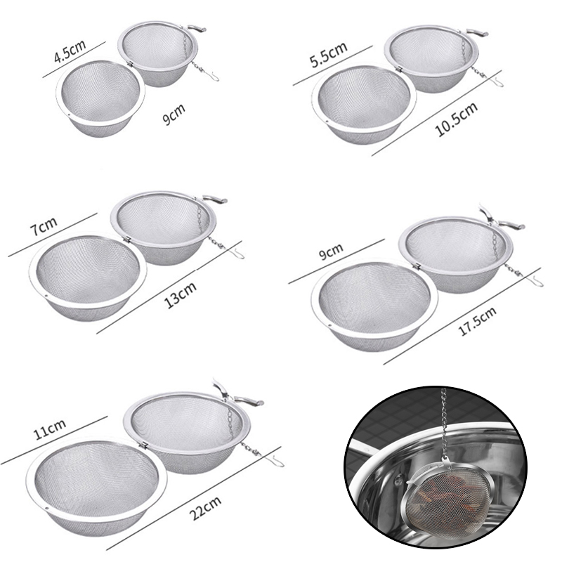 1-5pcs Tea Infuser Stainlesss  - Tea Strainer Mesh ulasan dan harga