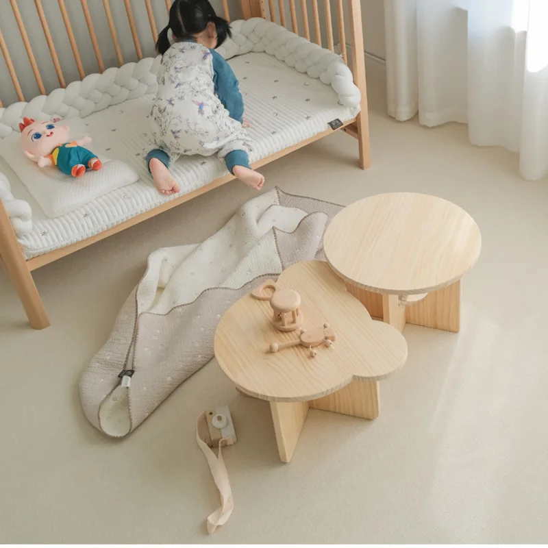 Solid Wood Children's Small Ta - Tea Coffee Set Up ulasan dan harga