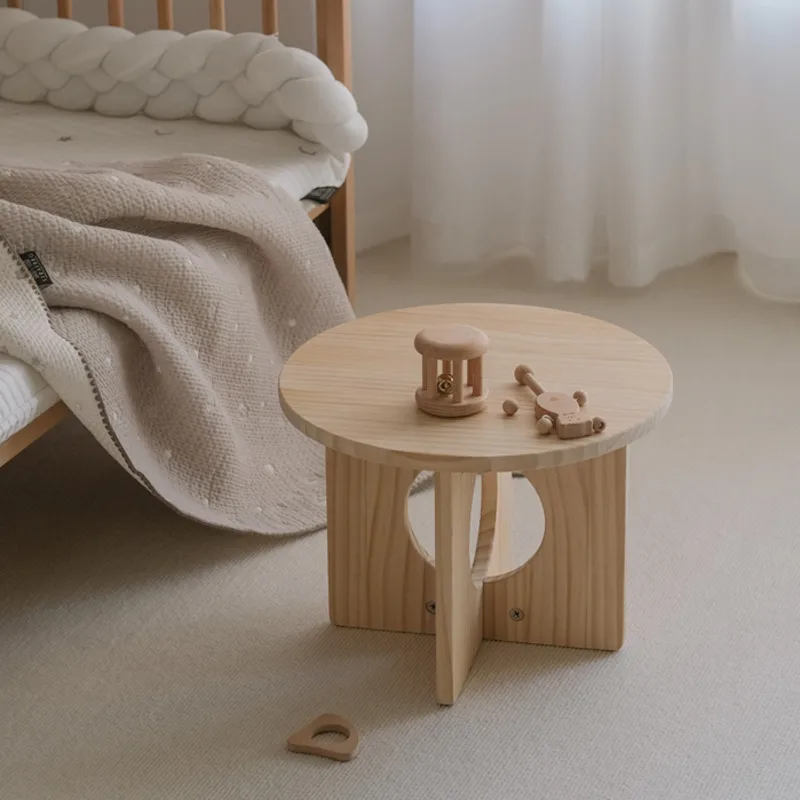 Solid Wood Children's Small Ta - Tea Coffee Set Up ulasan dan harga