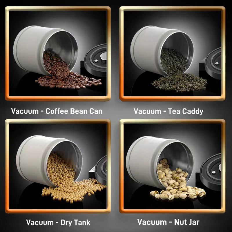 Vacuum sealed can, press vacuu - Coffee Tea Beans ulasan dan harga