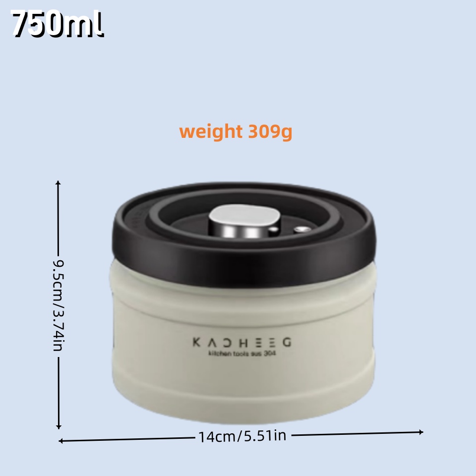 Vacuum sealed can, press vacuu - Coffee Tea Beans ulasan dan harga