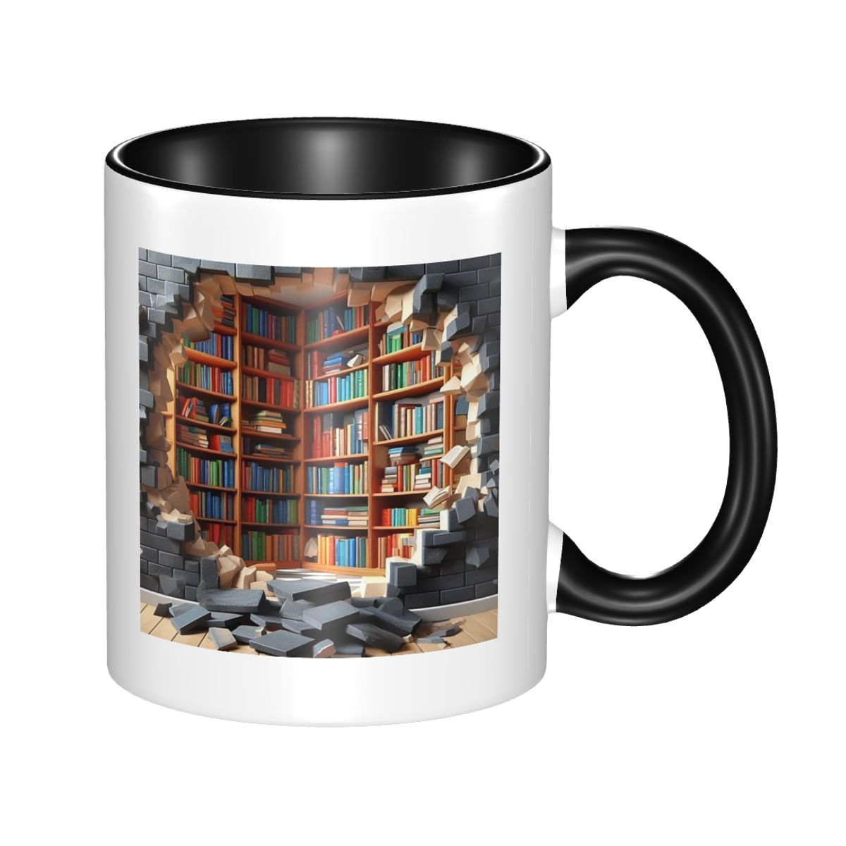 Bookshelf Creative Space Desig - Coffee Tea Library ulasan dan harga