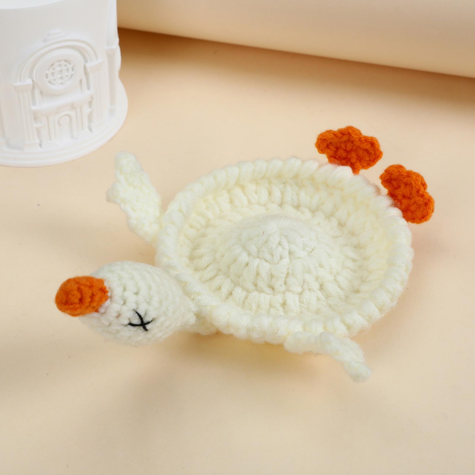 Crochet Coaster 3D Knitted Wov - Coffee Tea Knits ulasan dan harga