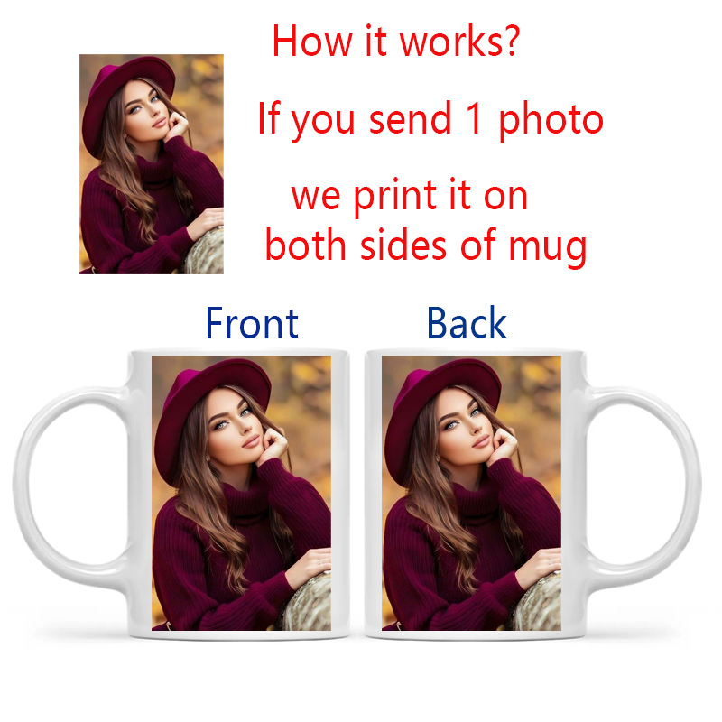 Personalized Your Photo Mug, C - Coffee Tea Photos ulasan dan harga
