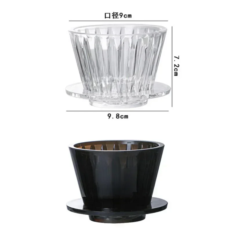 1 PC Acrylic Pour Over Coffee  - Coffee Tea Paper Cups ulasan dan harga
