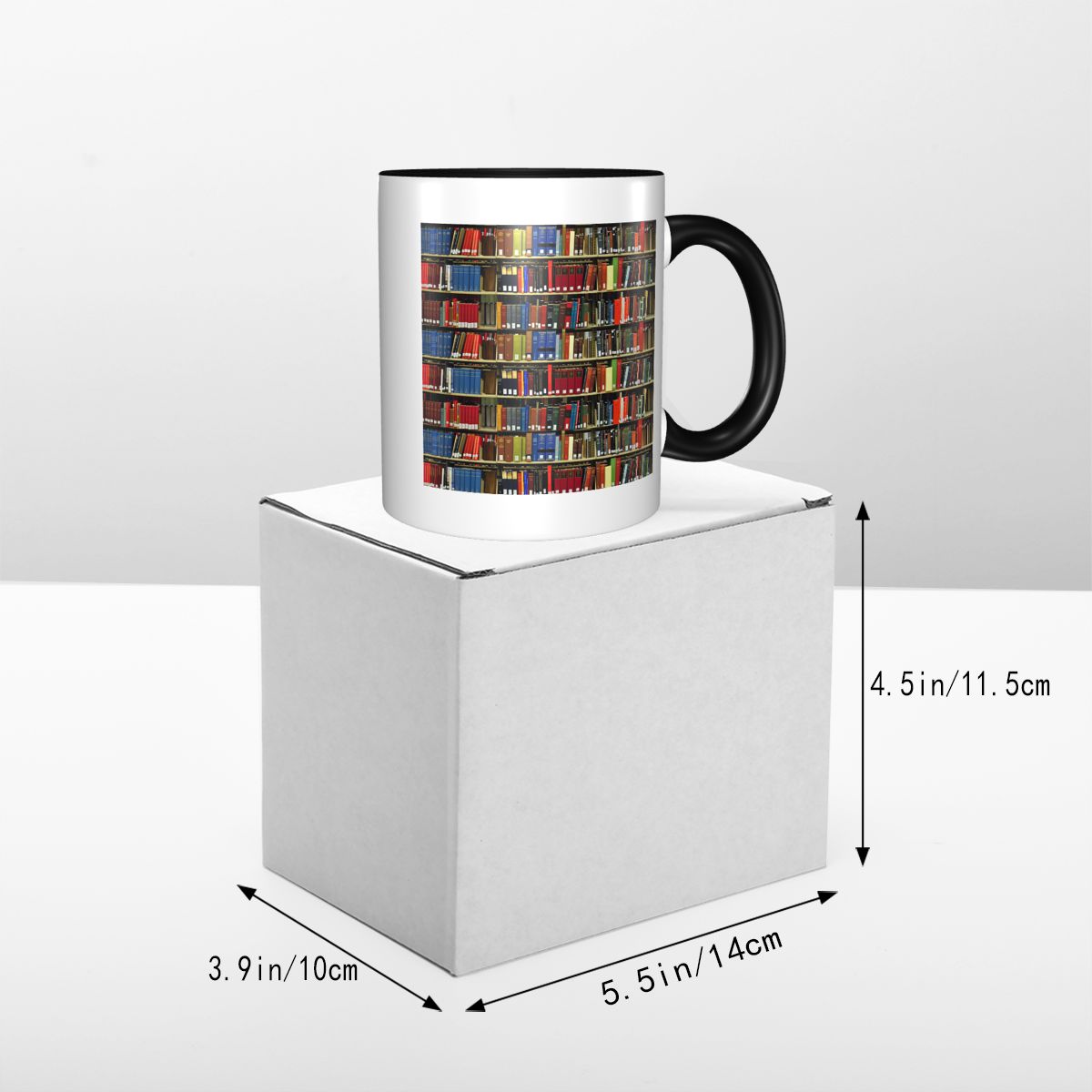 Education Library Book Mug Fun - Coffee Tea Library ulasan dan harga