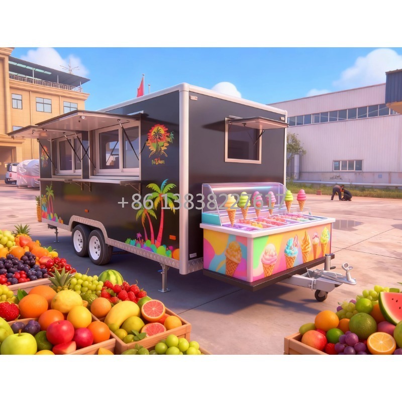Mobile Folding Bar Food Truck  - Coffee And Tea Bar ulasan dan harga