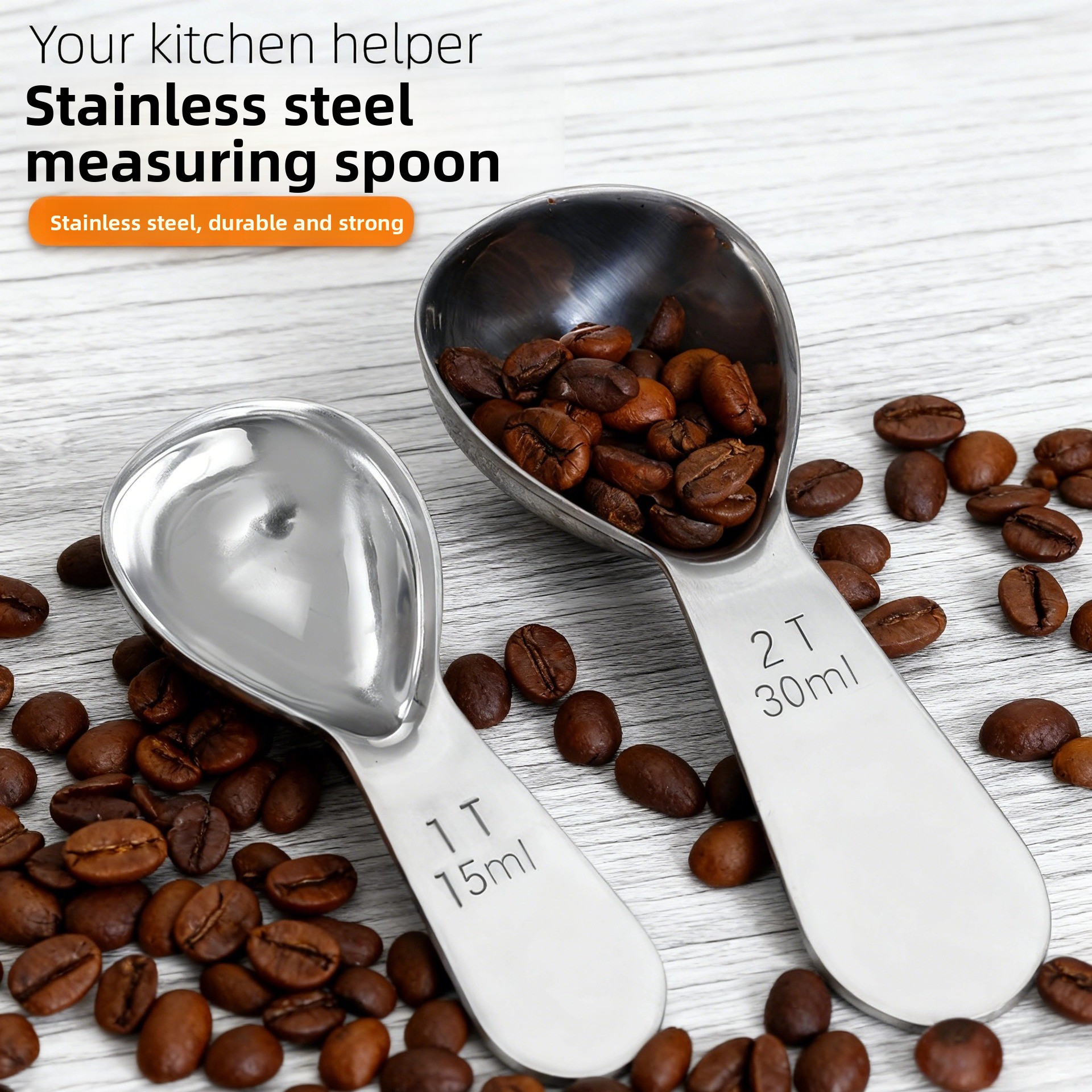 Thickened Stainless Steel Coff - Coffee Tea Spoon ulasan dan harga