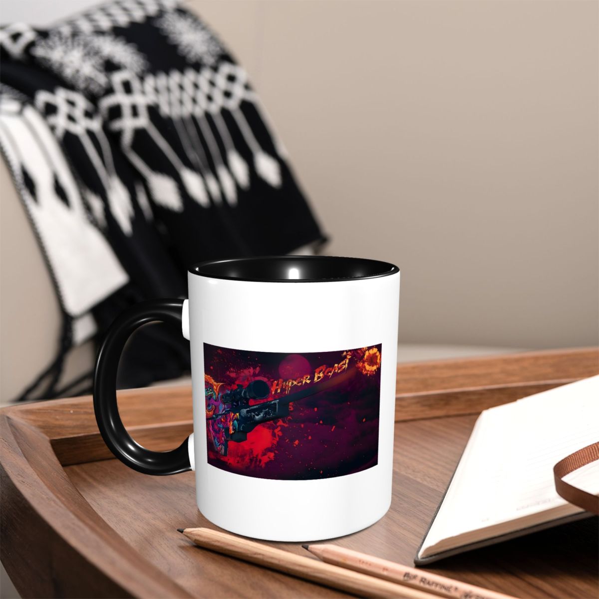 Hyper Beast Cover Photo Mug Fu - Coffee Tea Photos ulasan dan harga