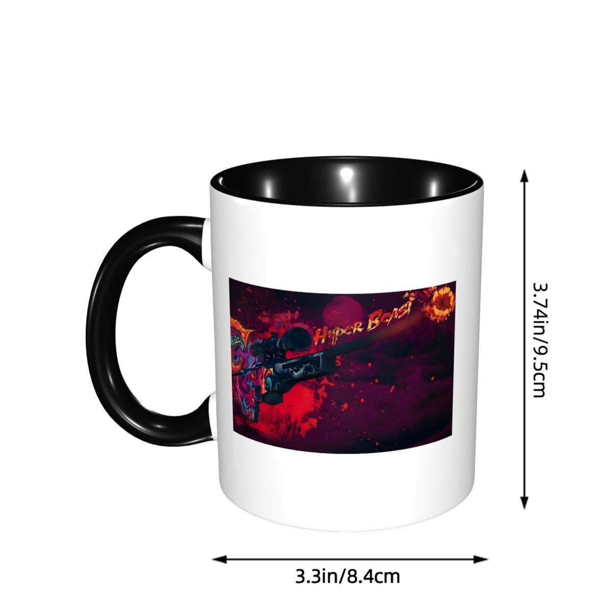 Hyper Beast Cover Photo Mug Fu - Coffee Tea Photos ulasan dan harga