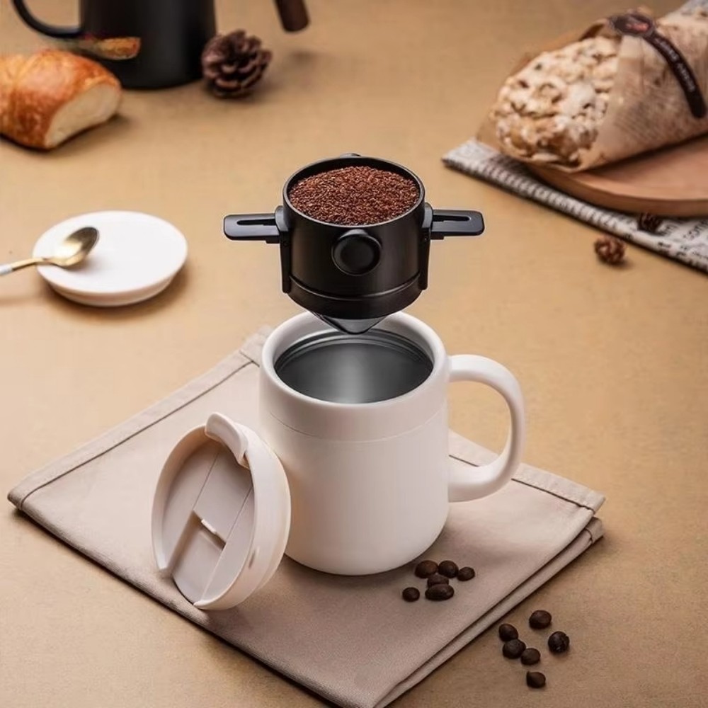 Portable Coffee Filter Cup Fol - Coffee Tea Paper Cups ulasan dan harga