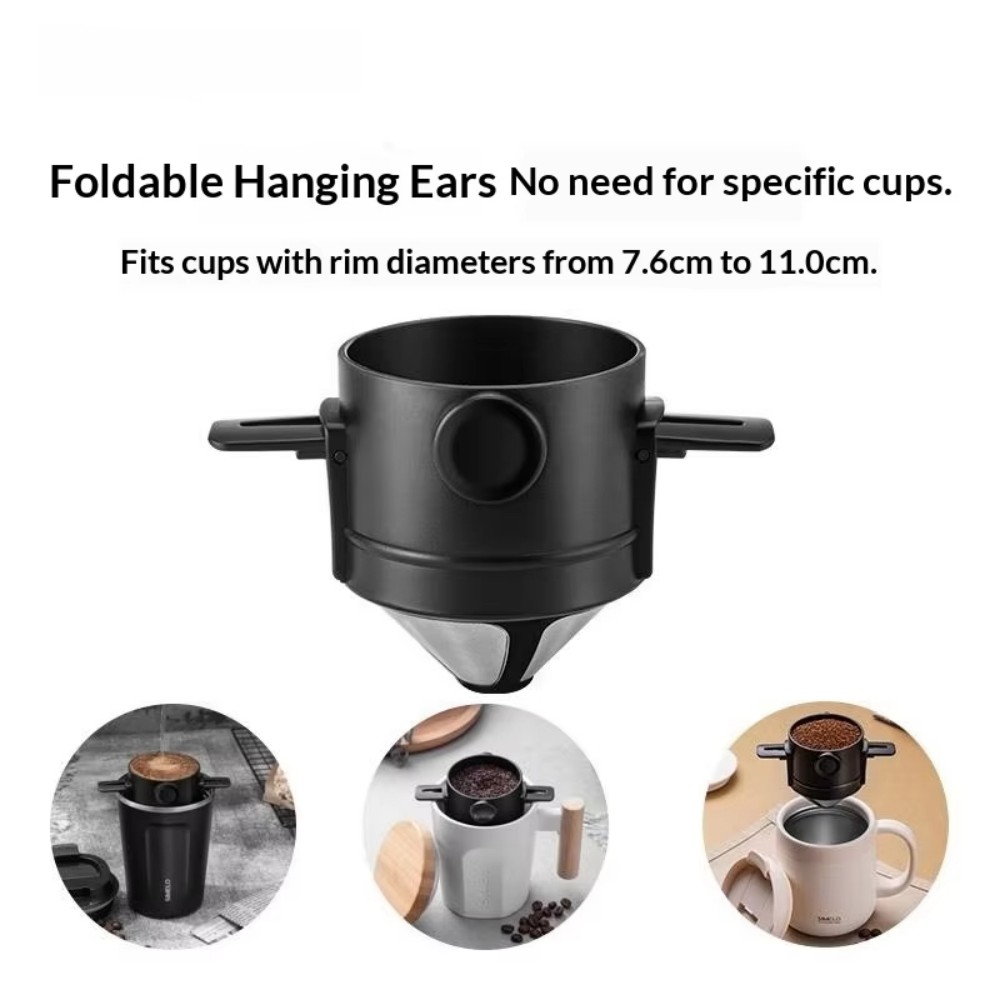 Portable Coffee Filter Cup Fol - Coffee Tea Paper Cups ulasan dan harga