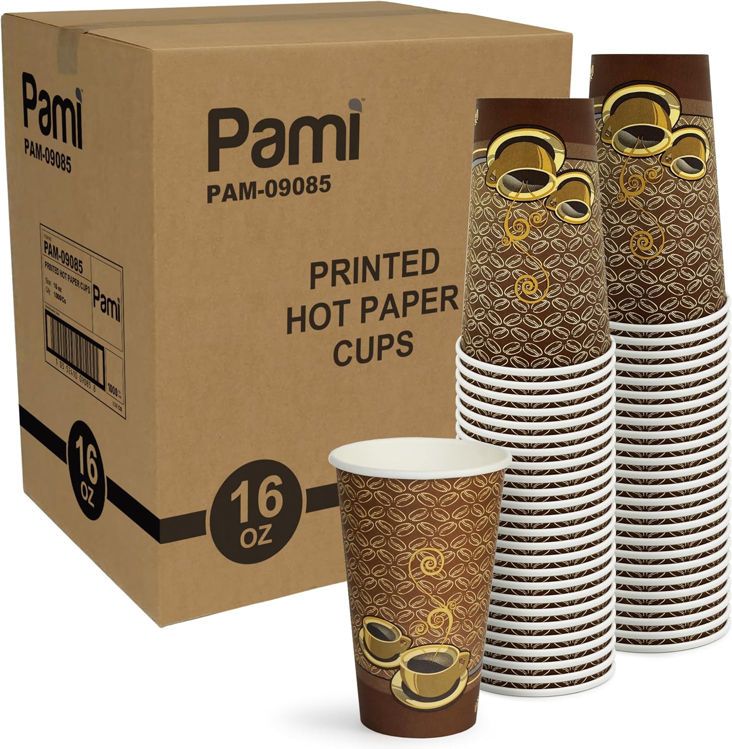 Disposable Coffee Cups 16oz, S - Coffee Tea ulasan dan harga