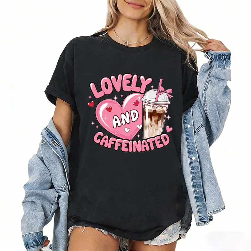 Funny Coffee Milk Tea Shirt LO - Coffee Tea Knits ulasan dan harga