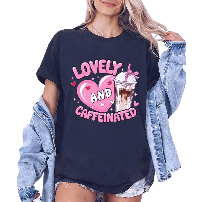 Funny Coffee Milk Tea Shirt LO - Coffee Tea Knits ulasan dan harga