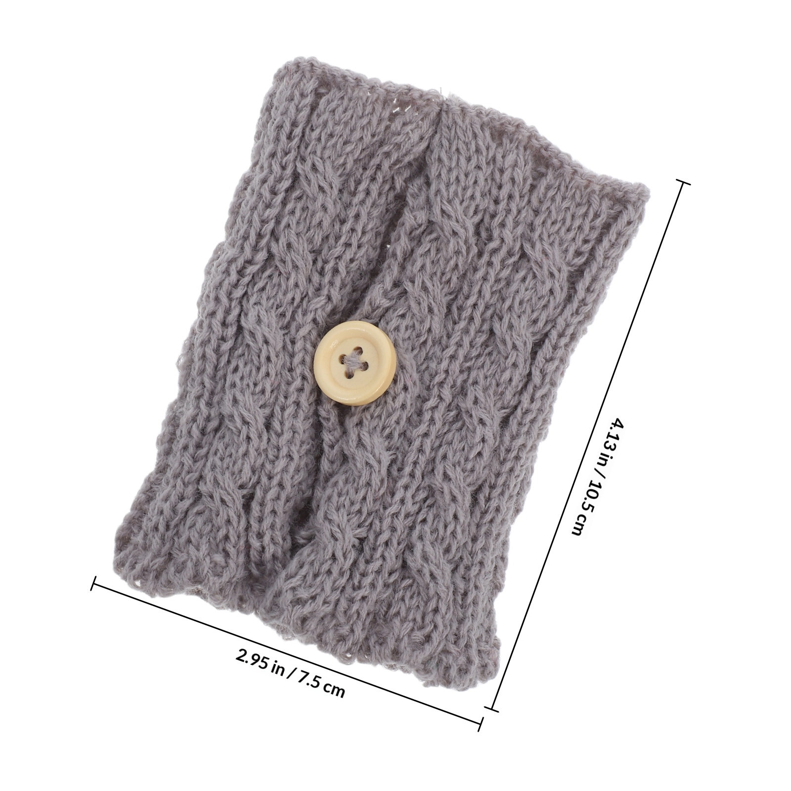 2Pcs Knitted Cups Sleeve Reusa - Coffee Tea Knits ulasan dan harga