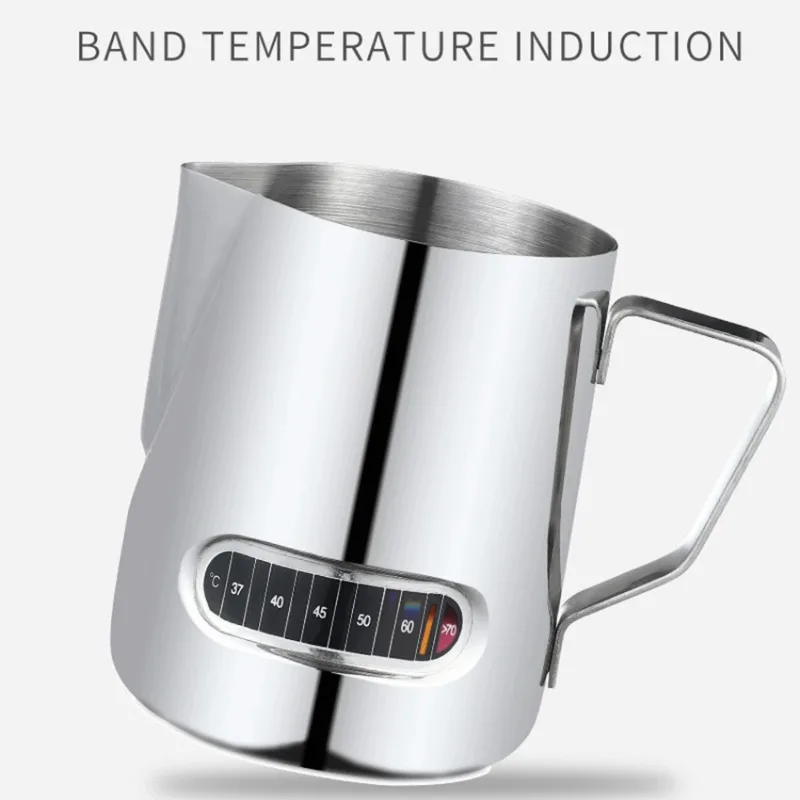 350mL Stainless Steel Milk Fro - Barista Milk Jug ulasan dan harga