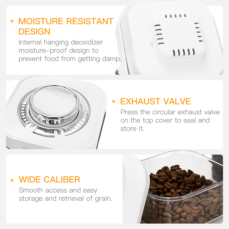 AliKisscafe Coffee Bean Storag - Coffee Tea Beans ulasan dan harga