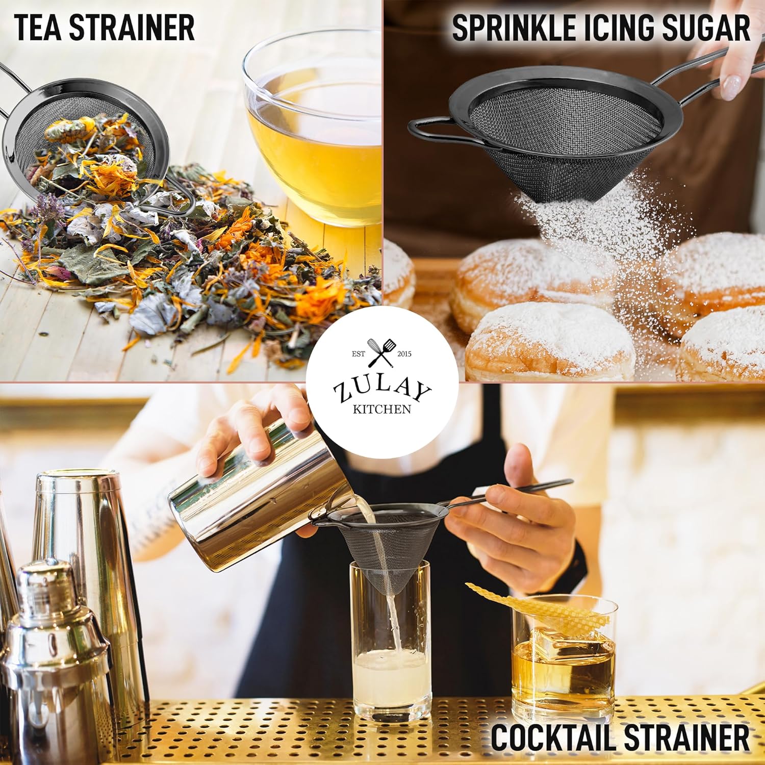304 Stainless Steel Fine Mesh  - Tea Strainer Mesh ulasan dan harga
