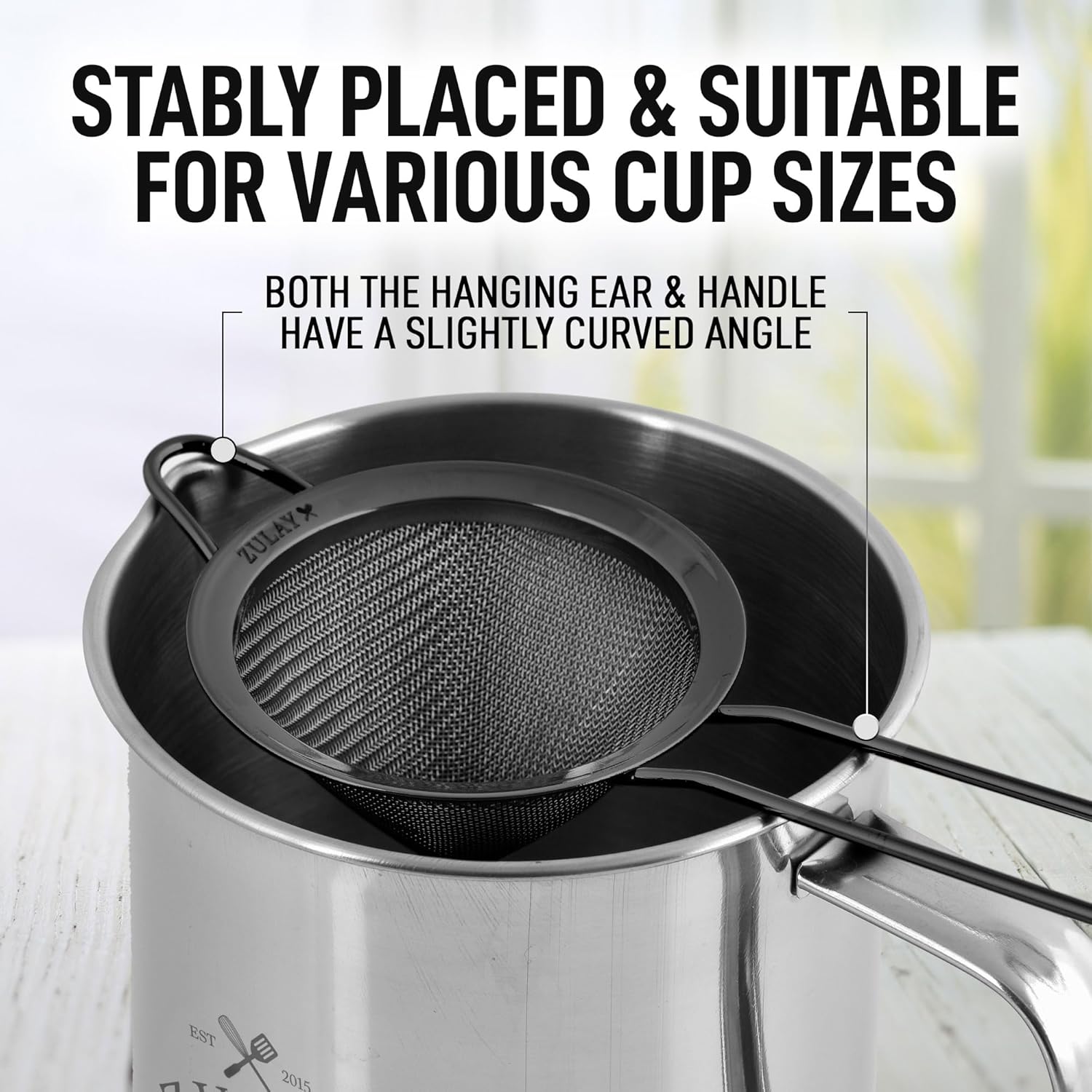 304 Stainless Steel Fine Mesh  - Tea Strainer Mesh ulasan dan harga