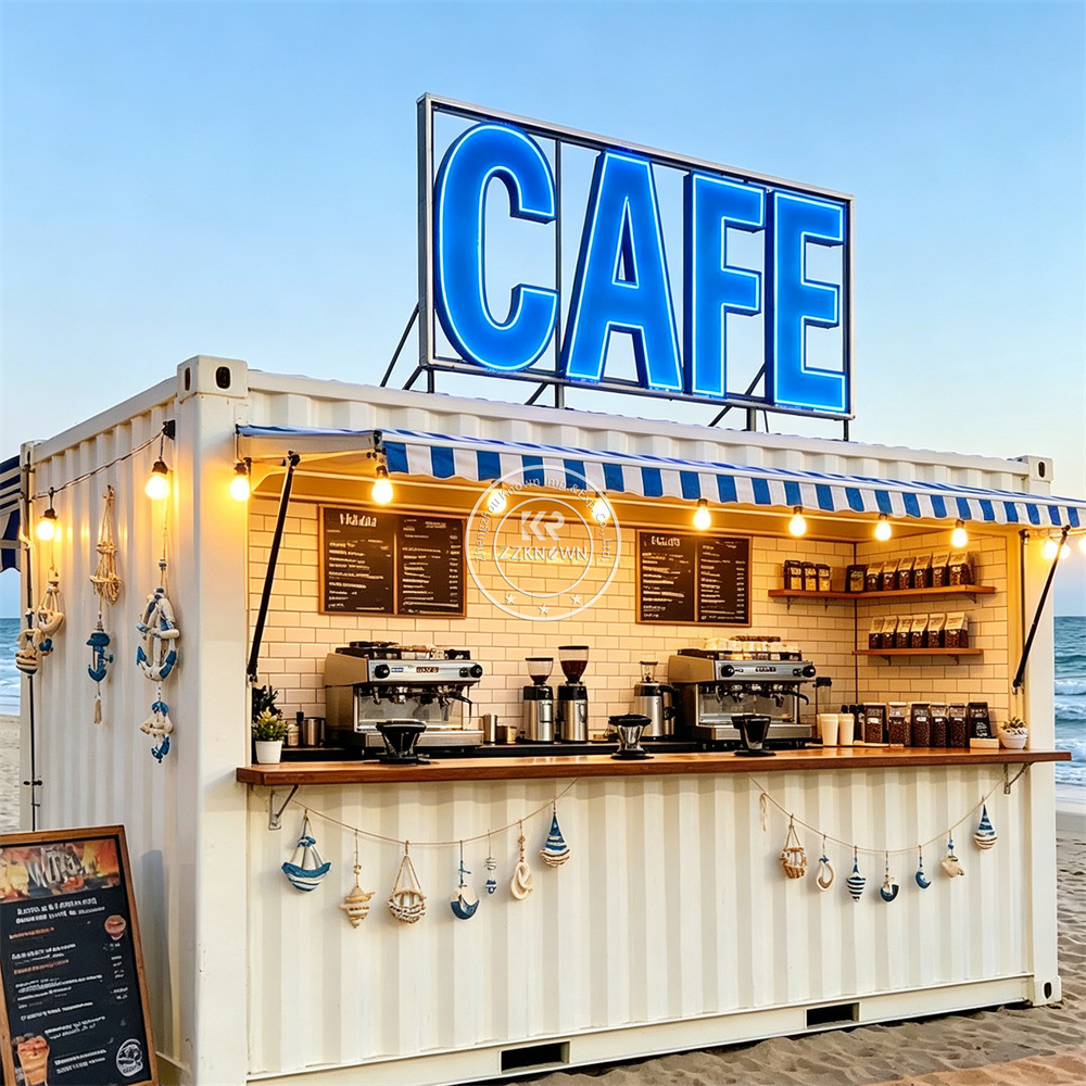Outdoor Mobile Food Container  - Tea Coffee Set Up ulasan dan harga