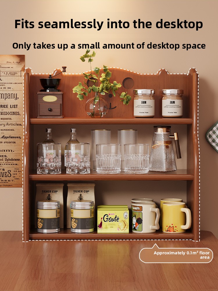 Retro Sle  Wood Cup Holder Din - Tea Coffee Set Up ulasan dan harga