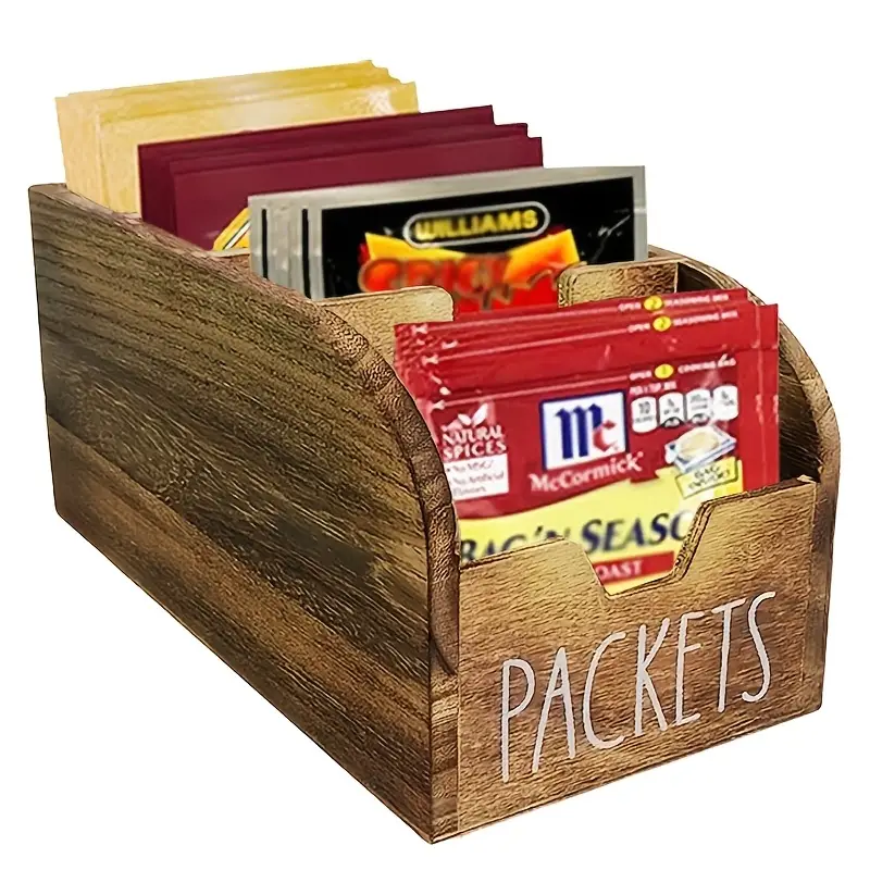 usVintage Wooden Spice Box wit - Coffee Tea ulasan dan harga