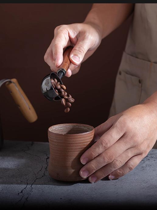 304 Stainless Steel Coffee Bea - Coffee Tea Beans ulasan dan harga